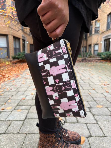 Checkered Bunny Bag