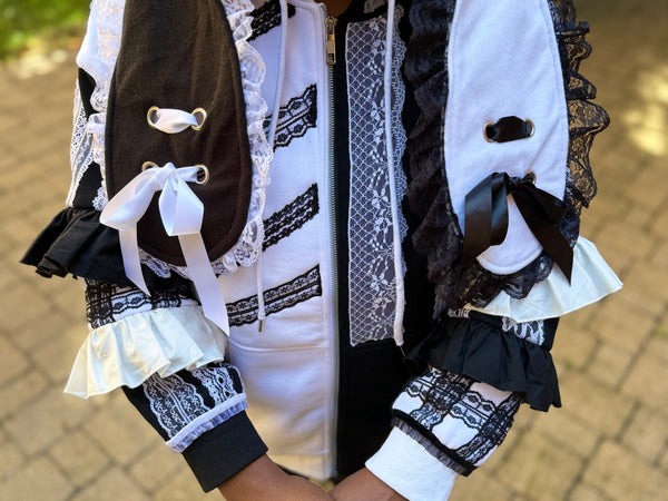 Doki Doki Lace Bunny Hoodie
