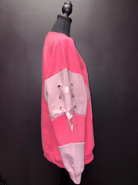 Berry Bunny Halves Crewneck