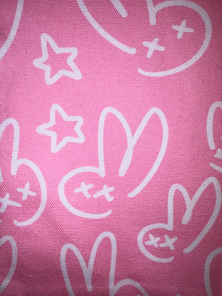 Pink Bunny Mini Tote