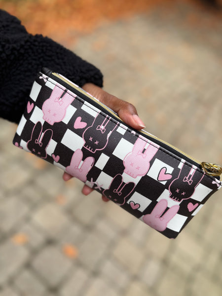 Checkered Bunny Bag