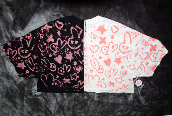 Double Mayhem Cropped Tee