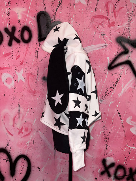 Stardust Cropped Hoodie