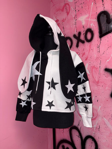 Stardust Cropped Hoodie