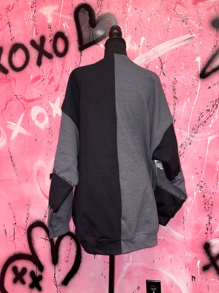 Smoke & Shadow Bunny Halves Crewneck