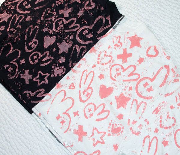 Double Mayhem Cropped Tee