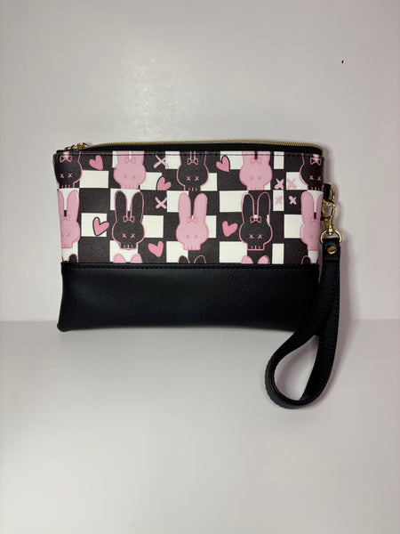 Checkered Bunny Bag