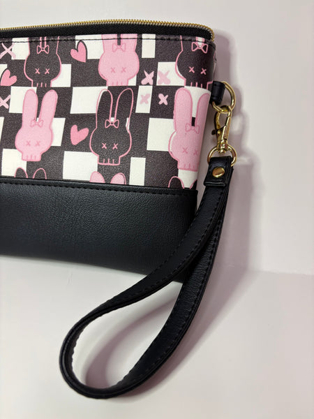 Checkered Bunny Bag