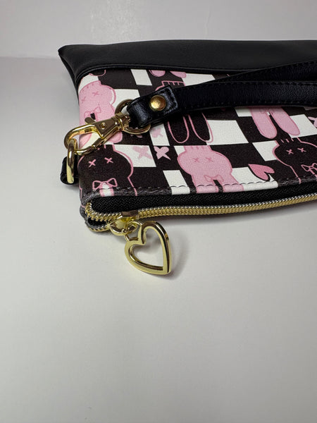 Checkered Bunny Bag